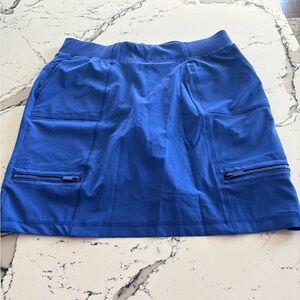 Chico’s  Royal Blue Skirt With Shorts Size 0